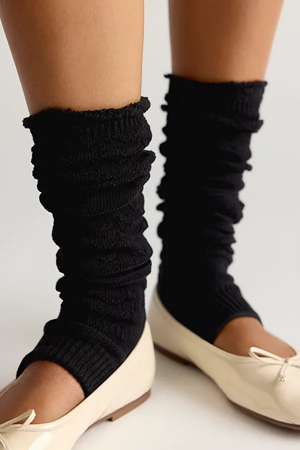 Pointelle Legwarmers