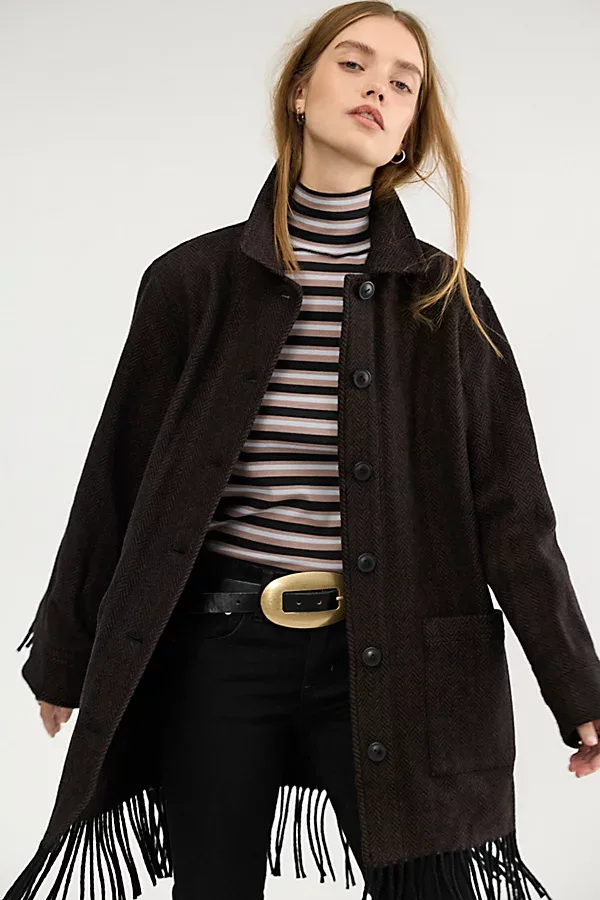 Jolene Western Fringe Jacket by Pendleton