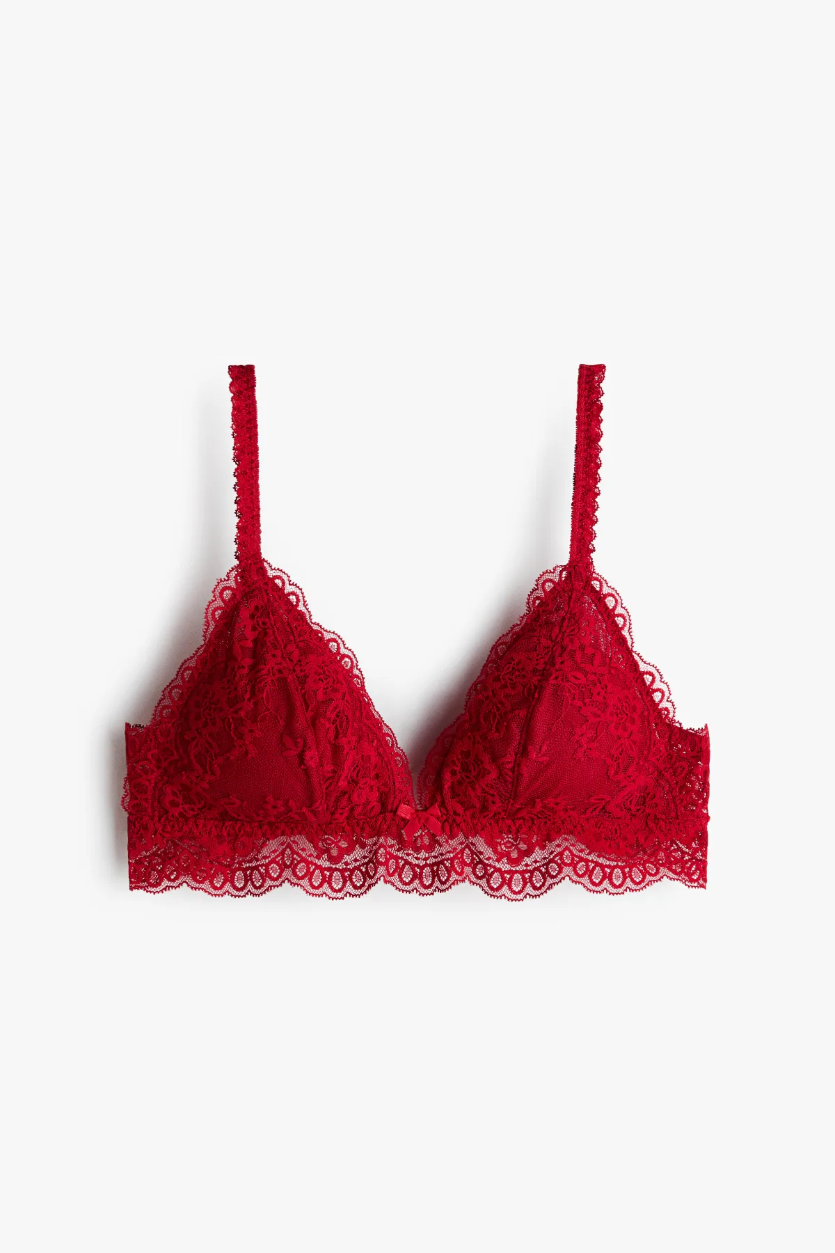 Padded Soft-Cup Lace Bra by H&M