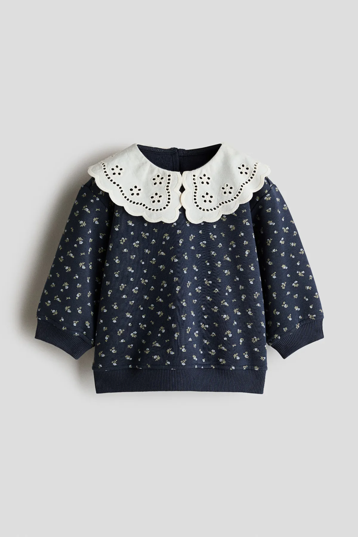 Loose-Fit Sweatshirt with Collar by H&M