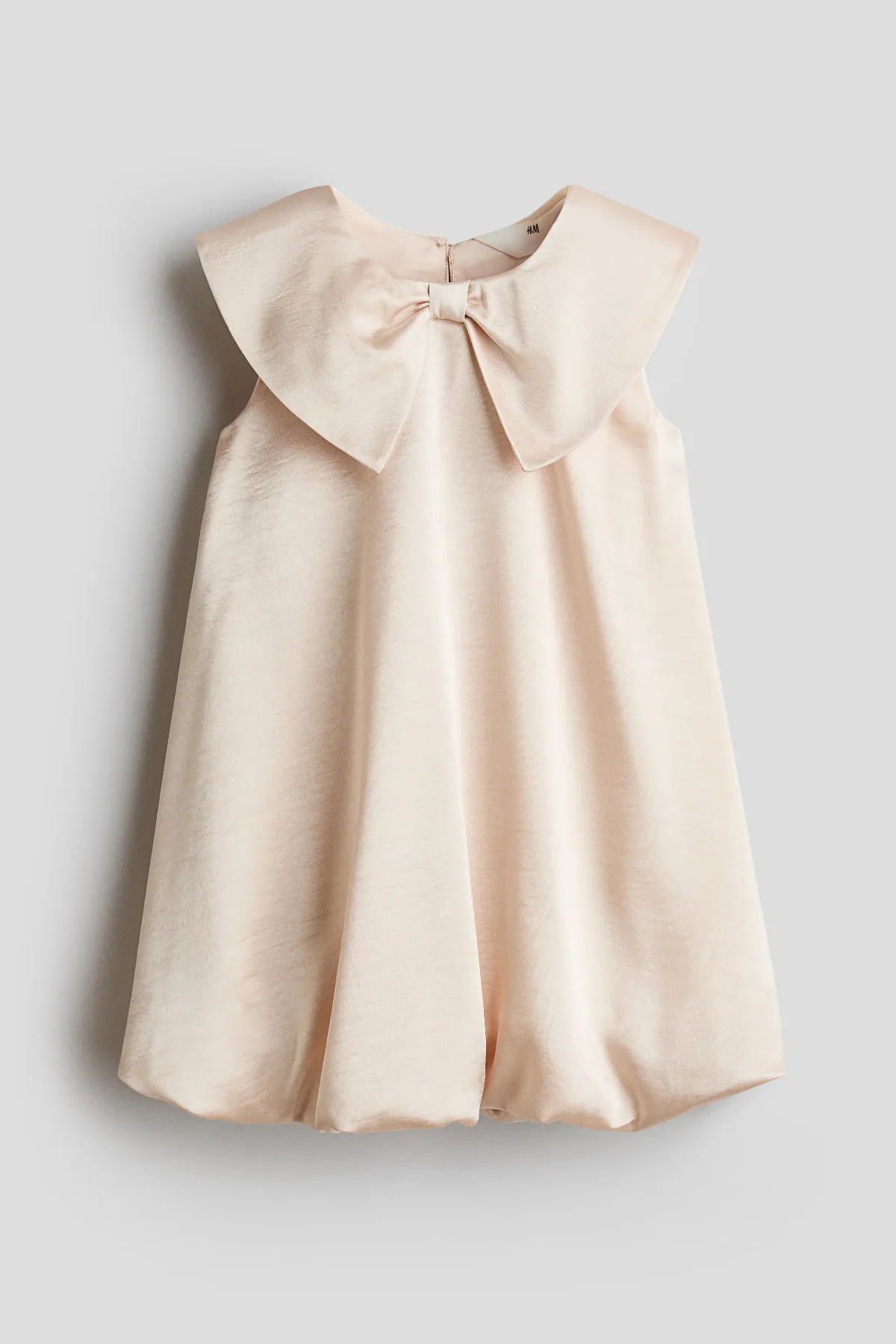 Satin Dress with Collar by H&M