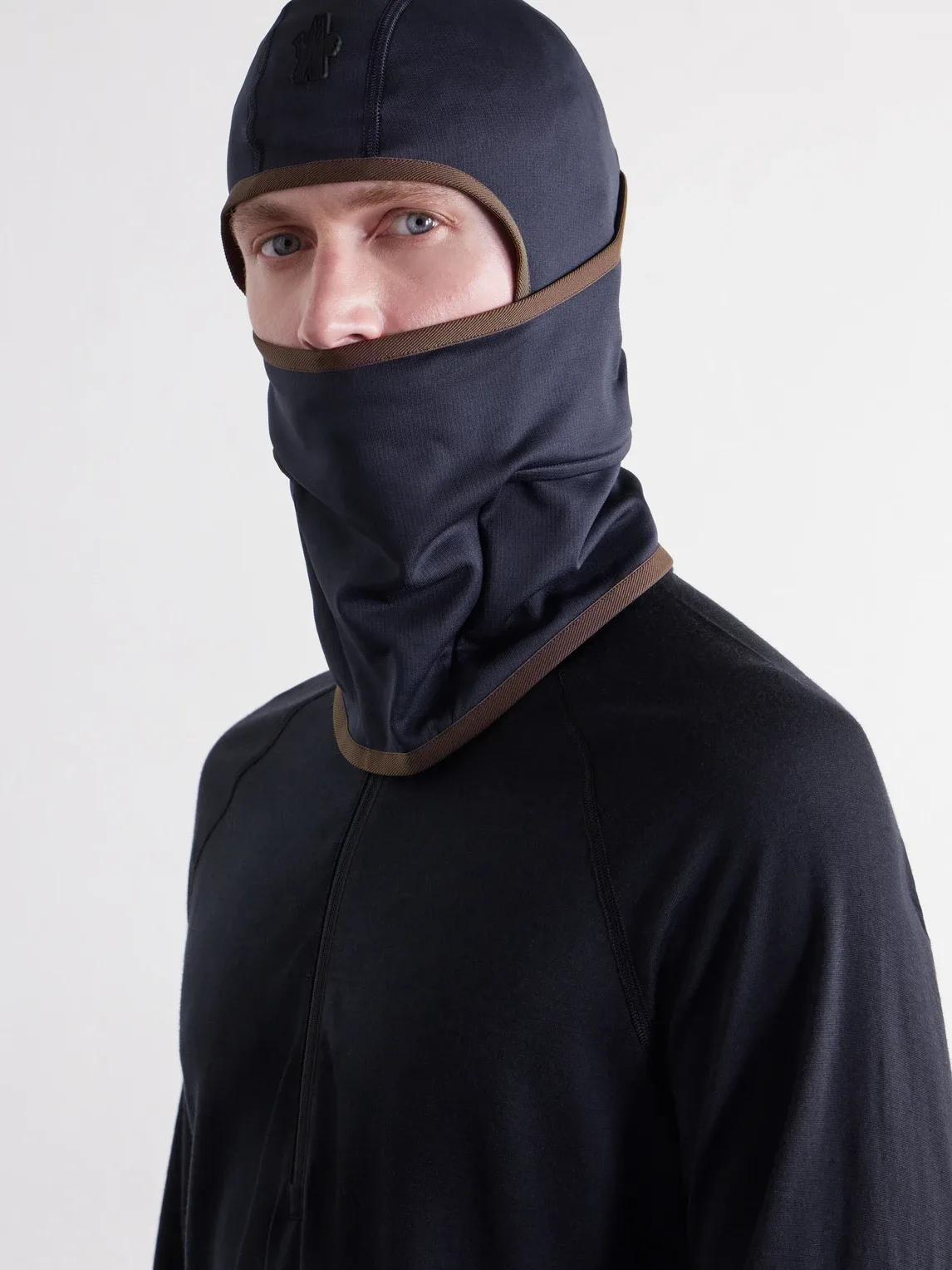 Moncler Grenoble Logo-Appliqud Stretch Polartec Balaclava by Moncler