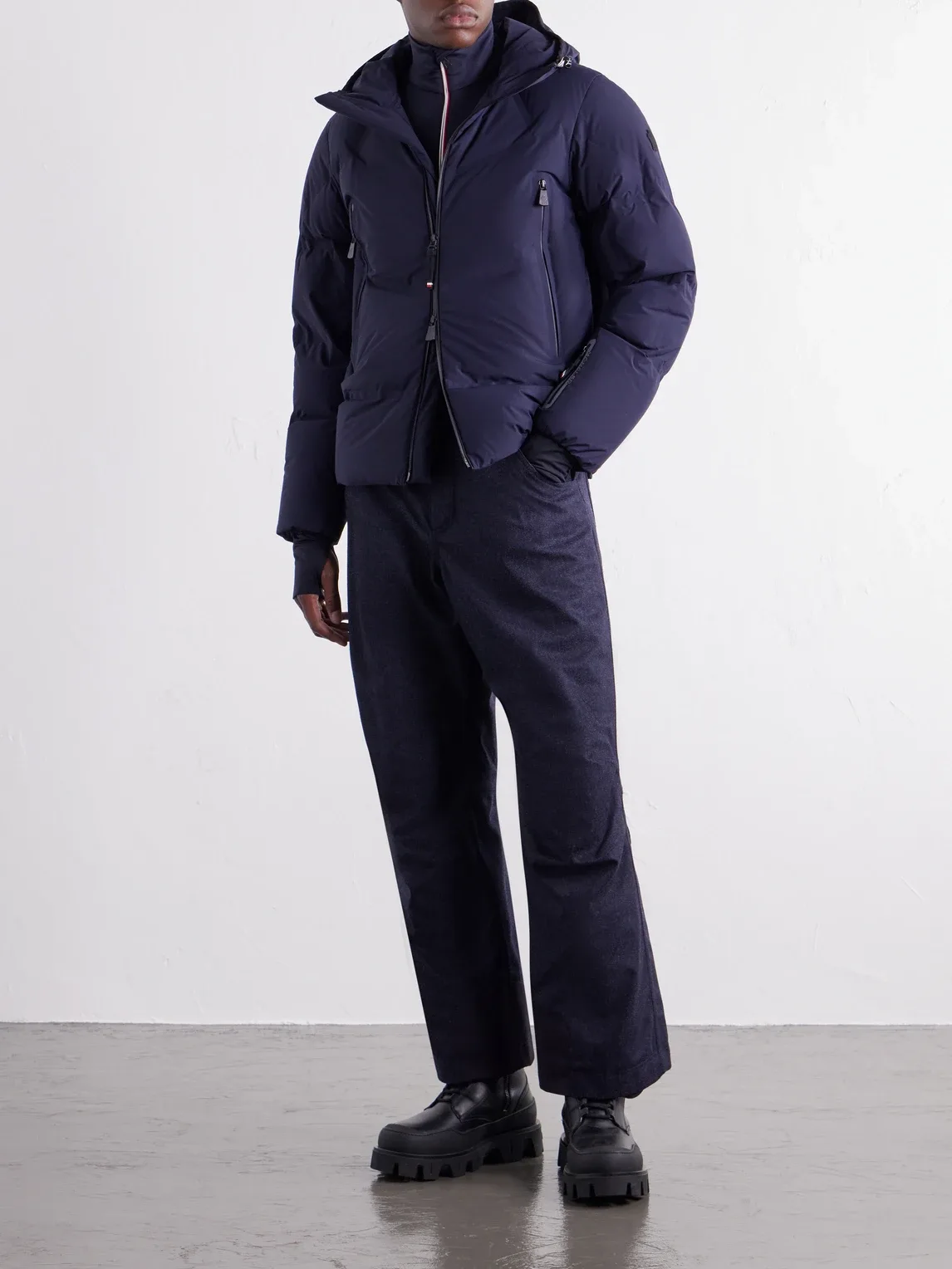 Moncler Grenoble Angren Hooded Quilted Poplin Down Ski Jacket