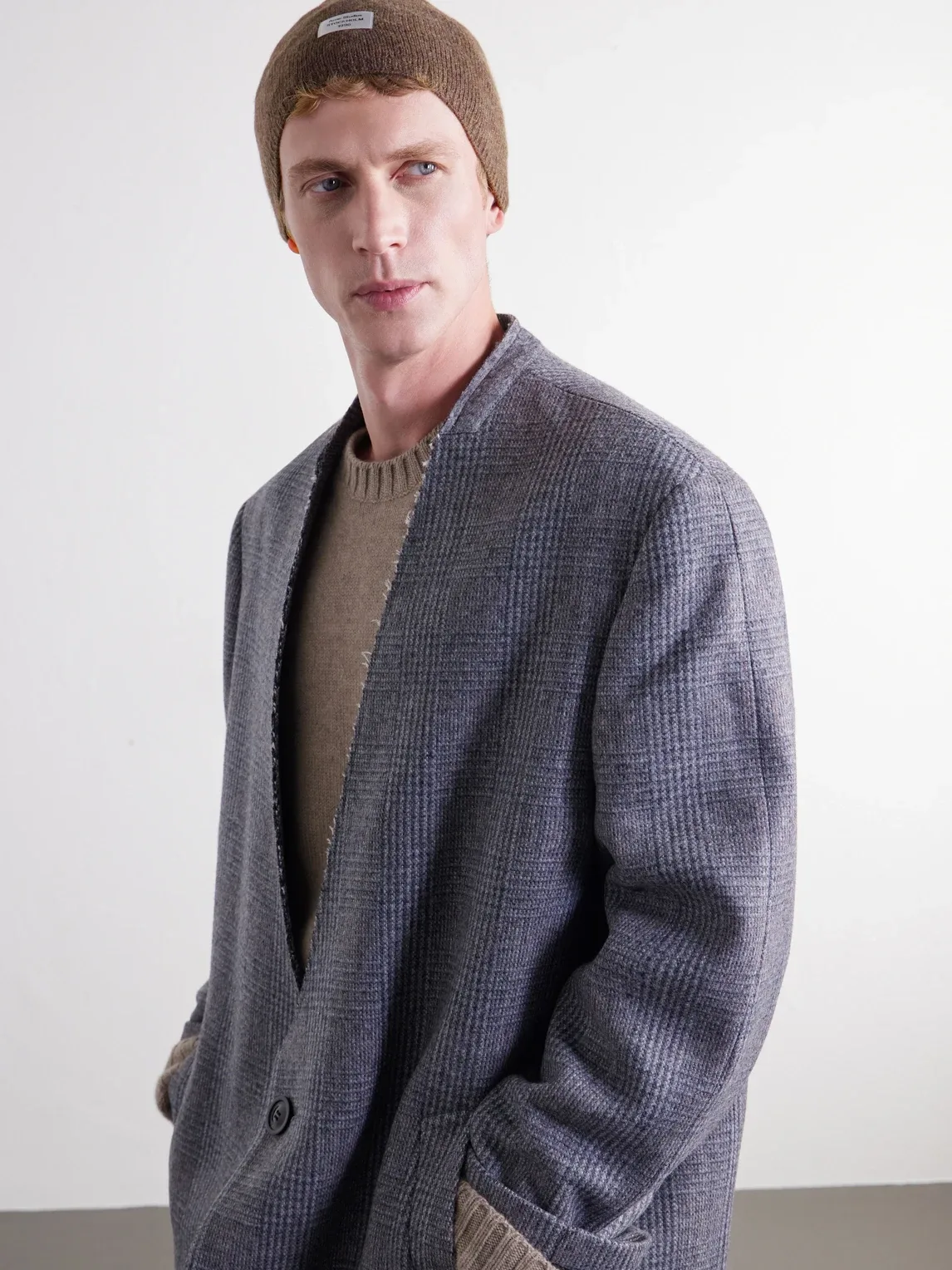 Kassias Logo-Appliqud Rib-Trimmed Cashmere Beanie by Acne Studios