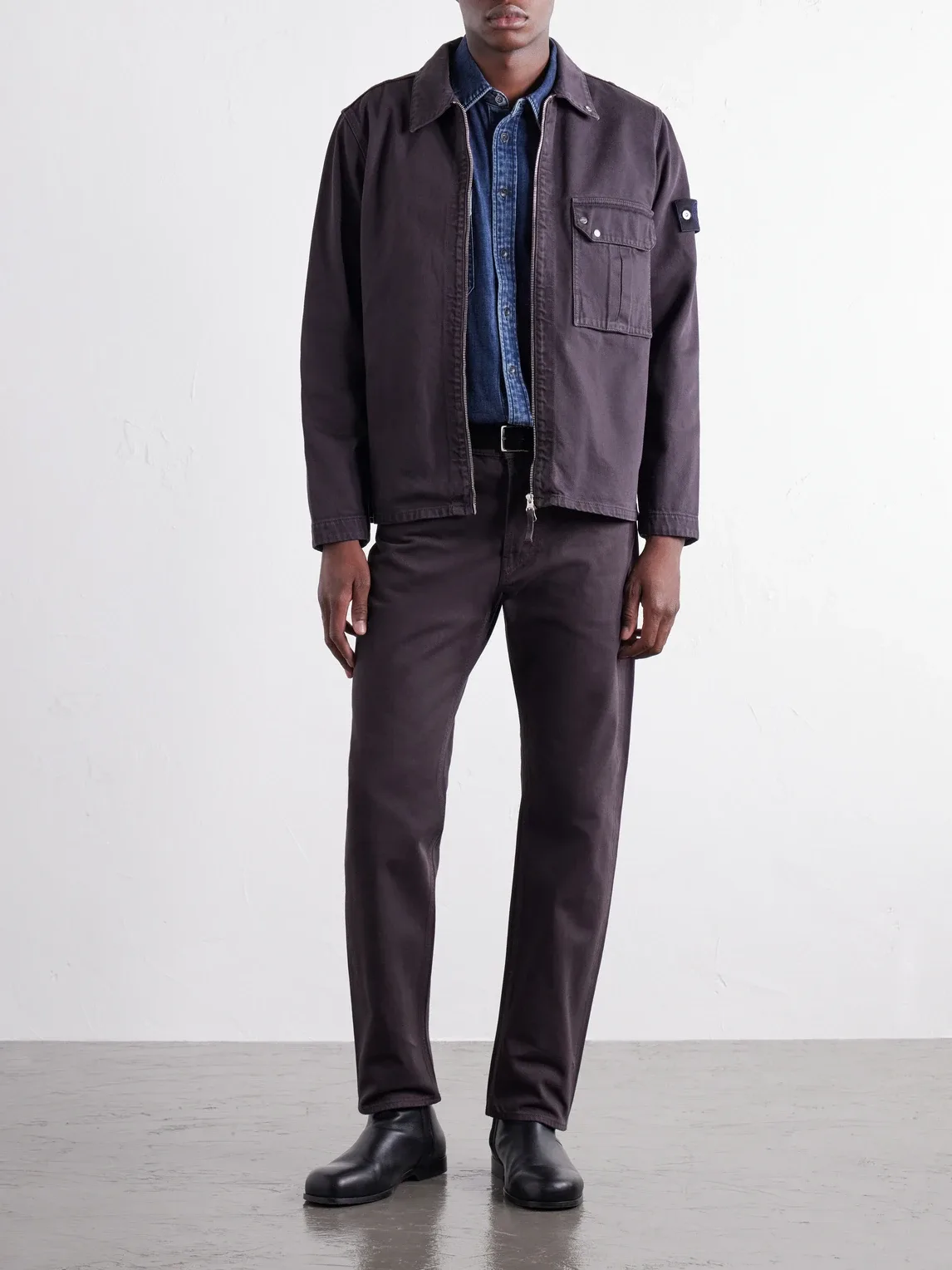 STONE Island DENIM Straight-Leg Regenerative Cotton Jeans by Stone Island