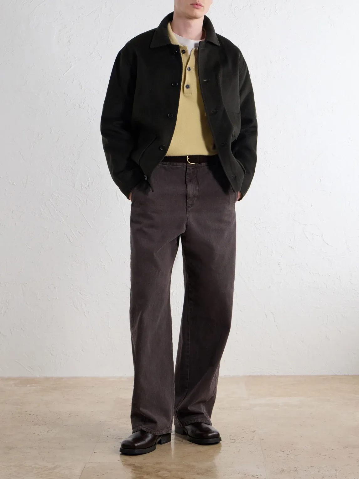 Morgan 8447 Woven Wool-Blend Jacket