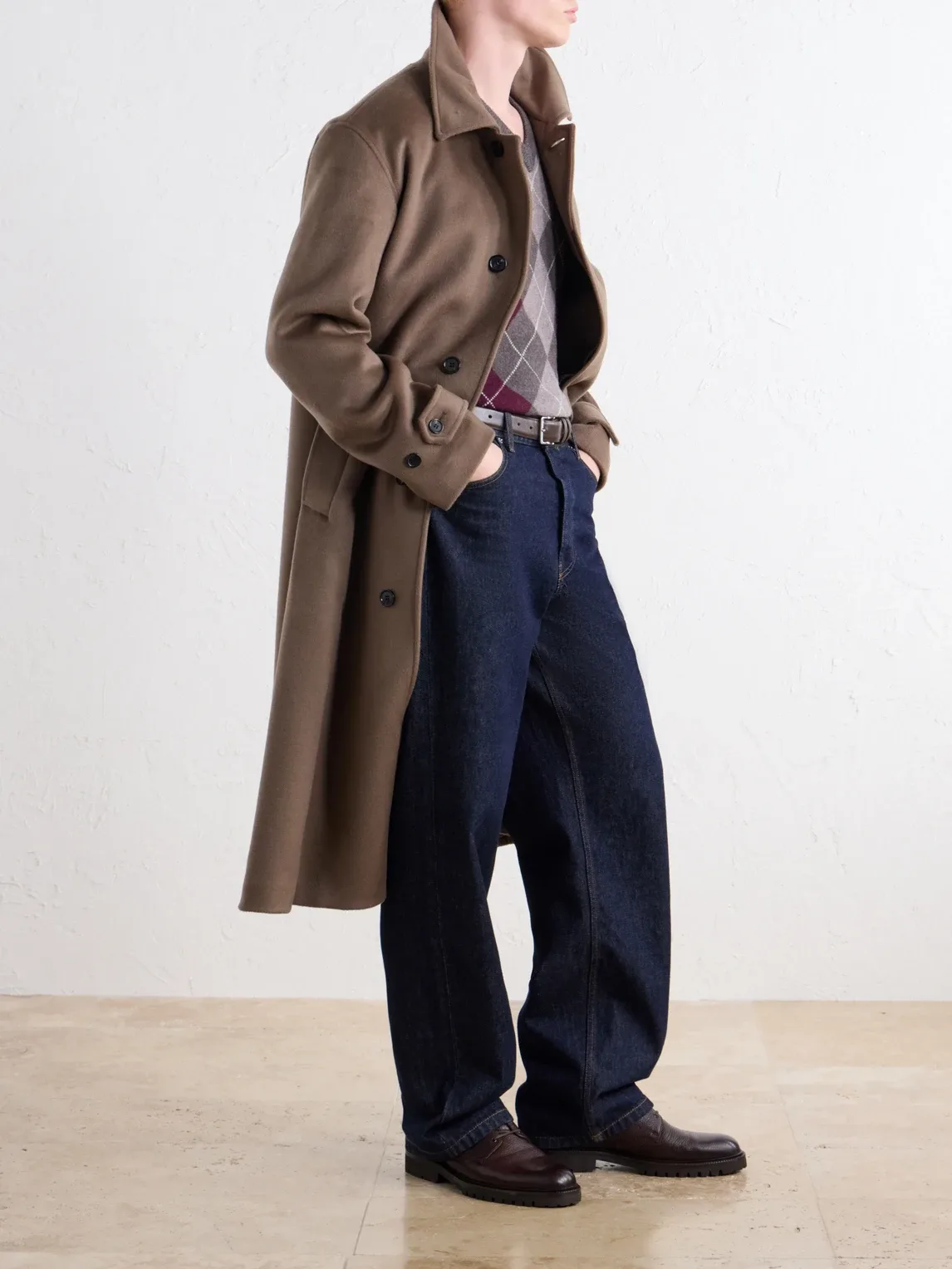 Gibson 80040 Wool-Blend Flannel Coat