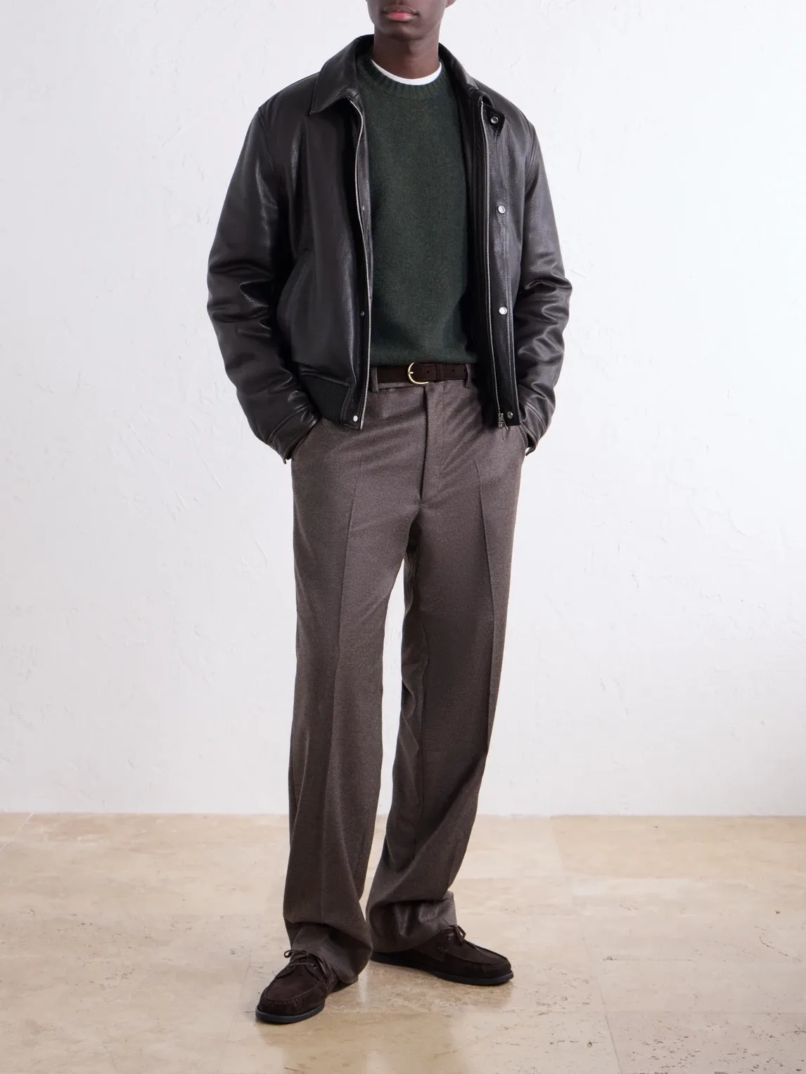Merino Wool and Cashmere-Blend Sweater