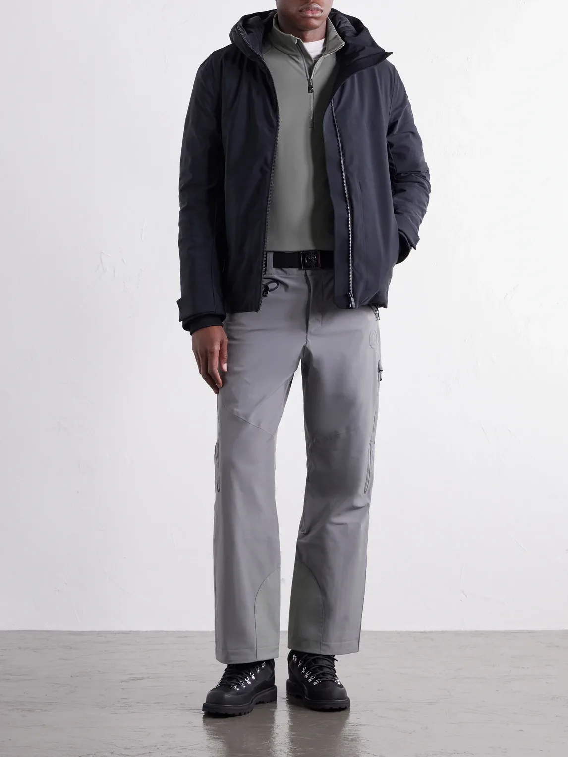 Harry Stretch-Jersey Half-Zip Ski Mid-Layer by Bogner