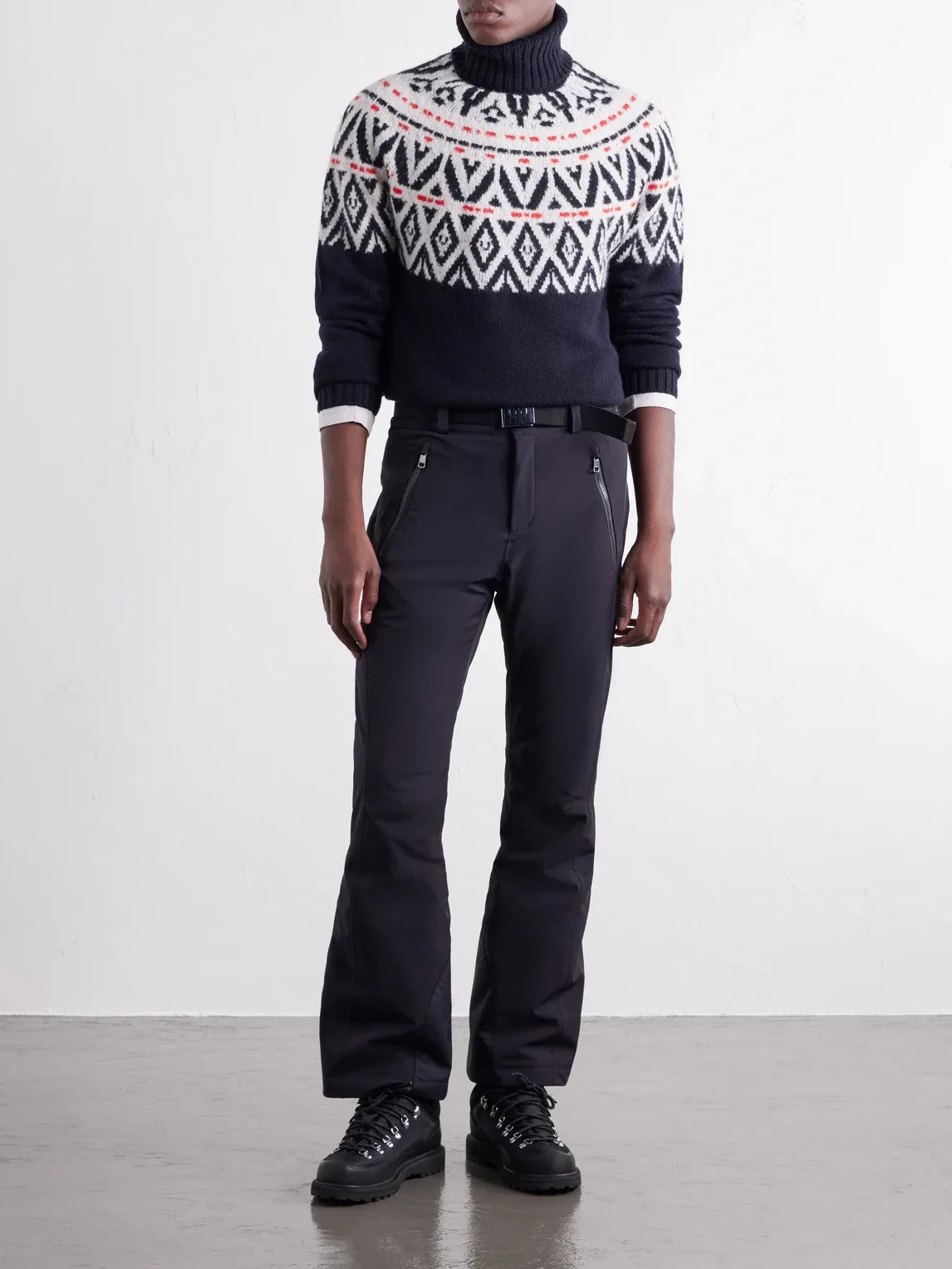 Roxter Fair Isle Jacquard-Knit Cashmere Rollneck Ski Mid-Layer by Bogner