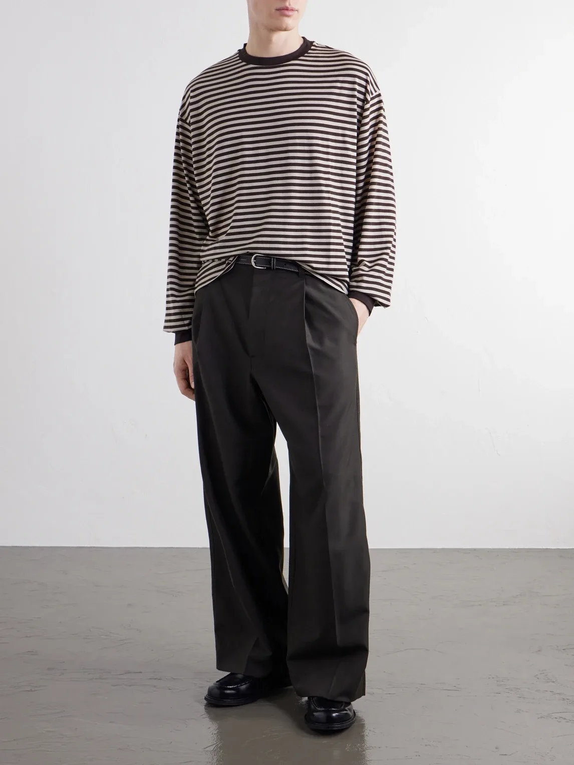 Striped Wool-Jersey T-Shirt by Kaptain Sunshine