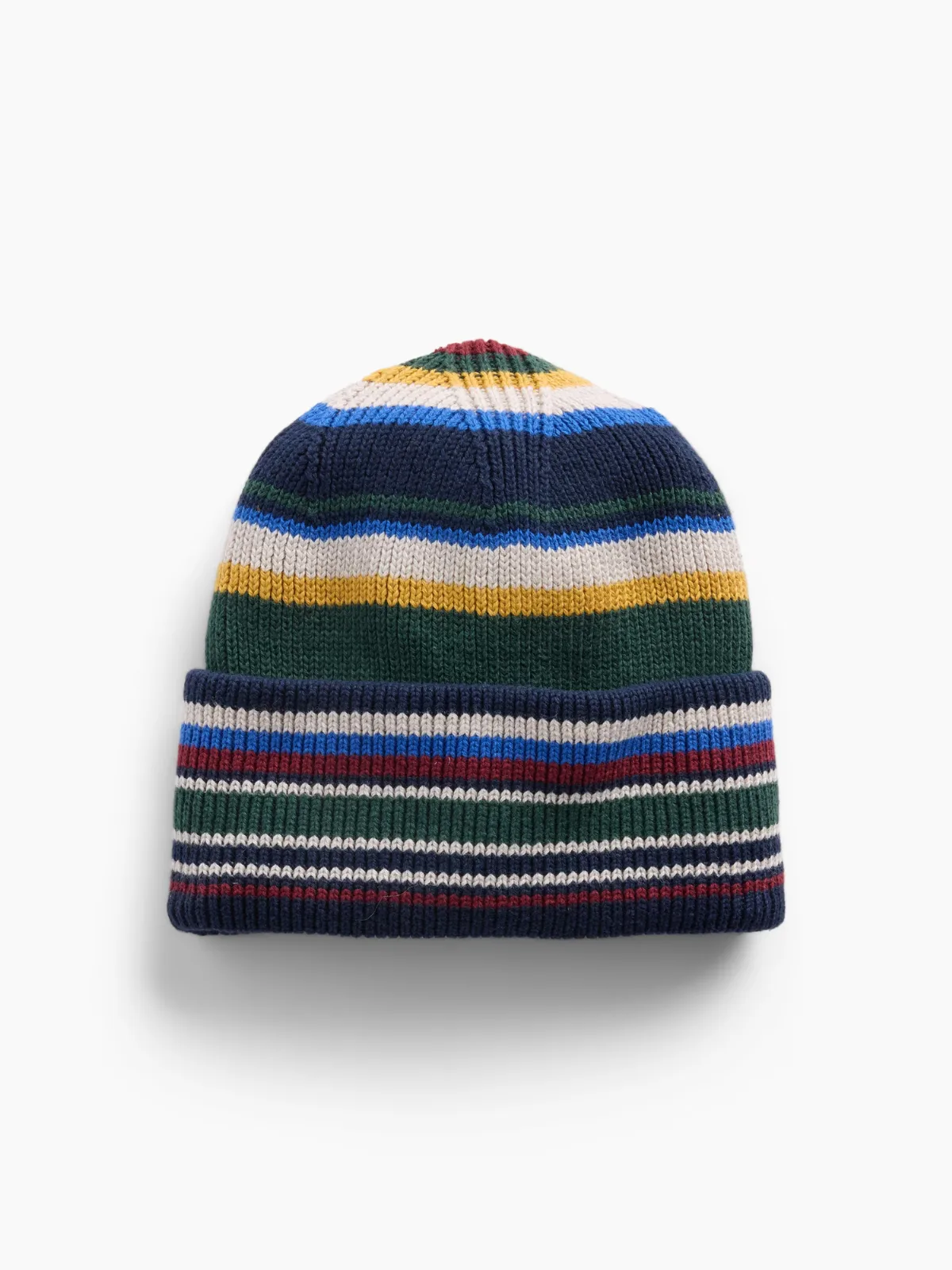 100% Cotton Happy Stripe Beanie by Gap