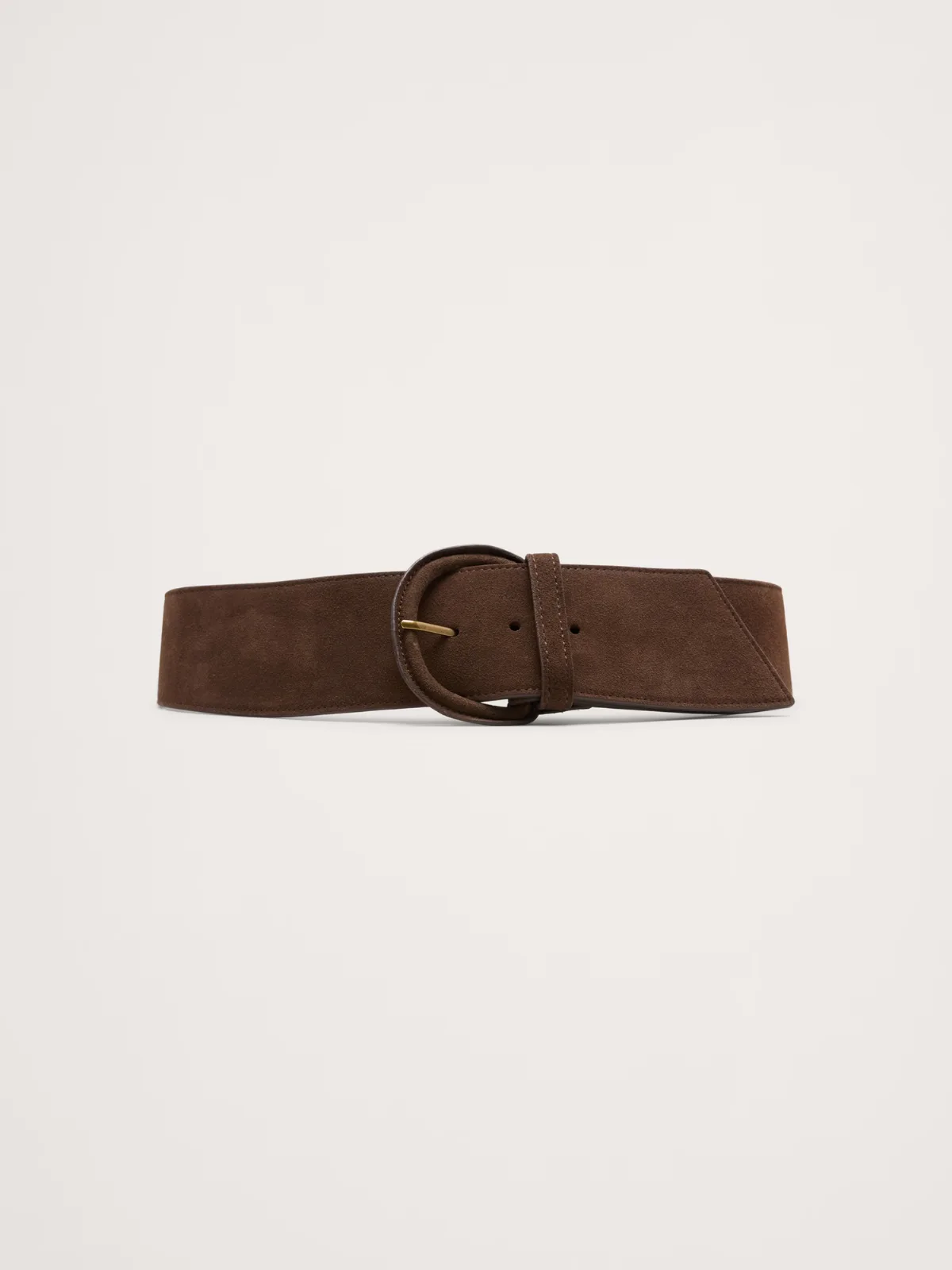 Heritage Suede Contoured Belt by Banana Republic