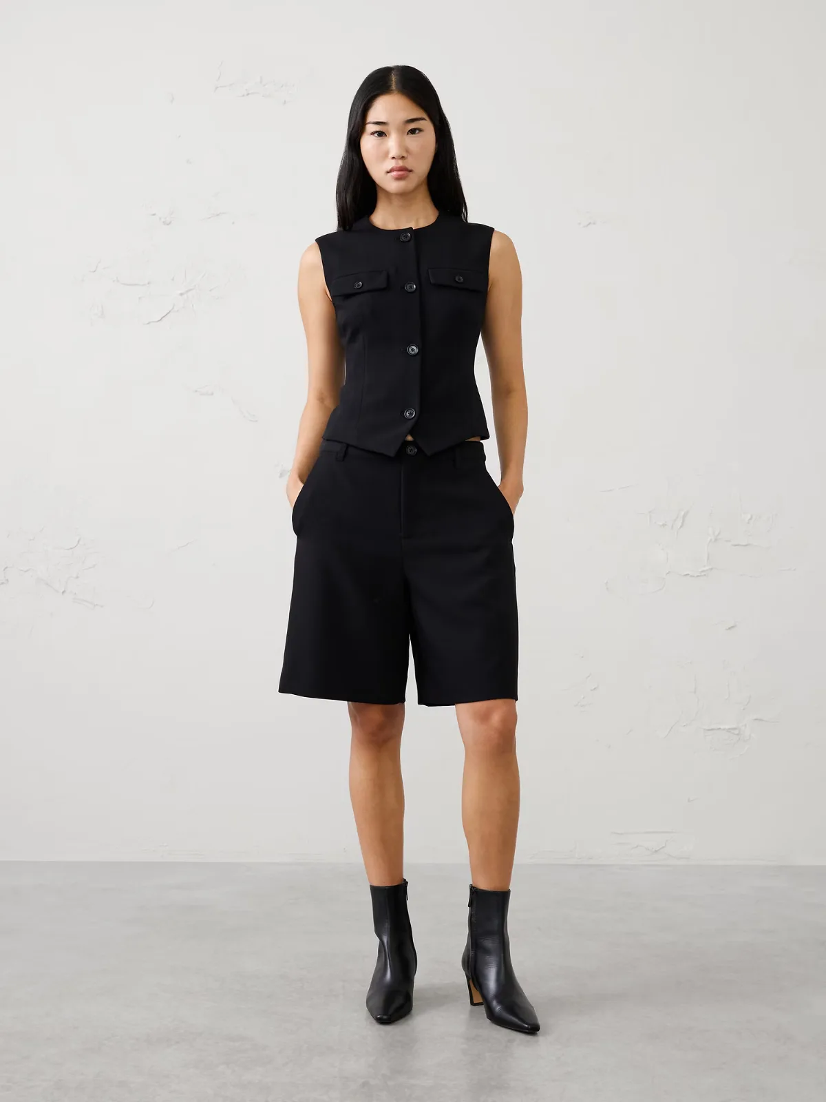 High-Rise Bermuda Short by Banana Republic