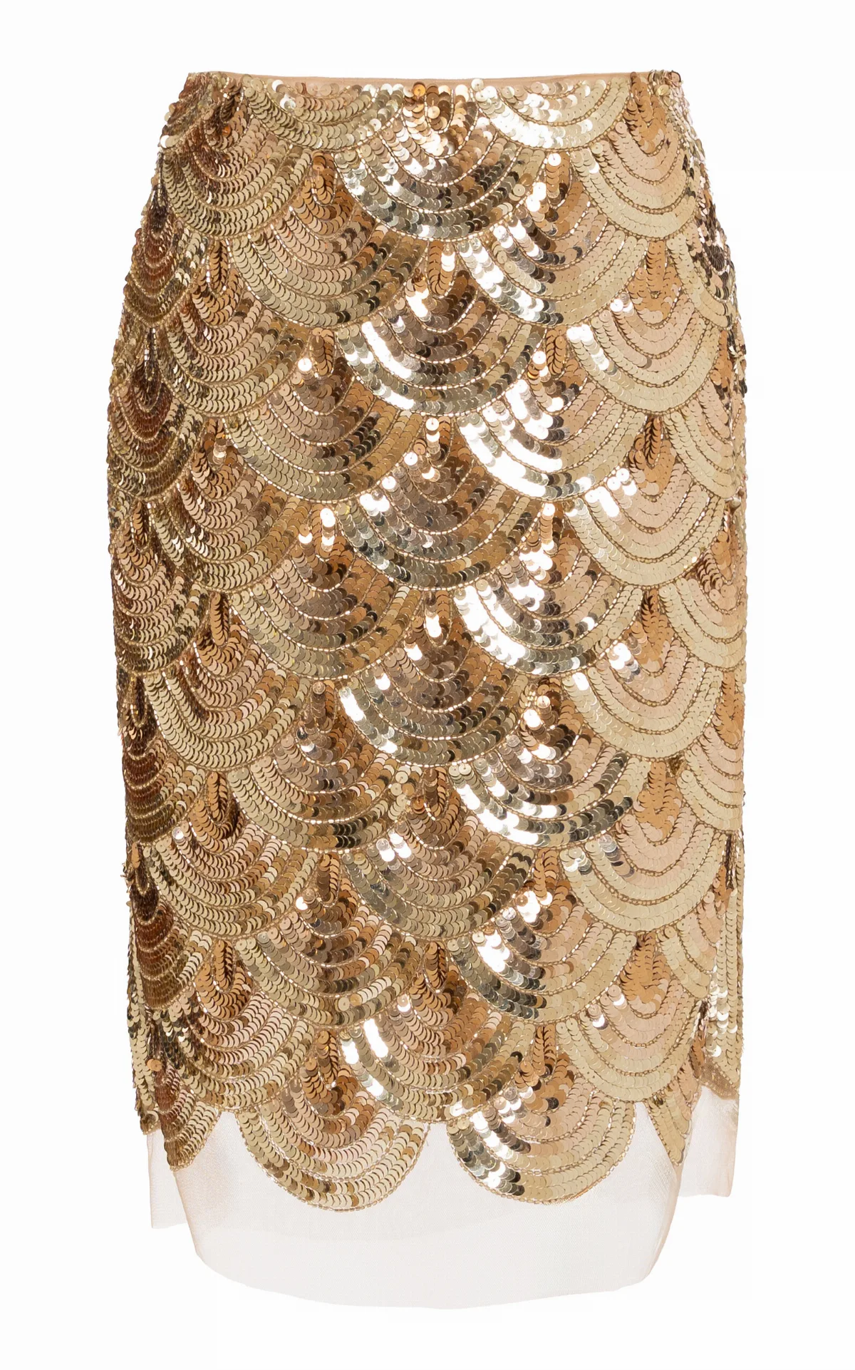 Sequined Midi Skirt
