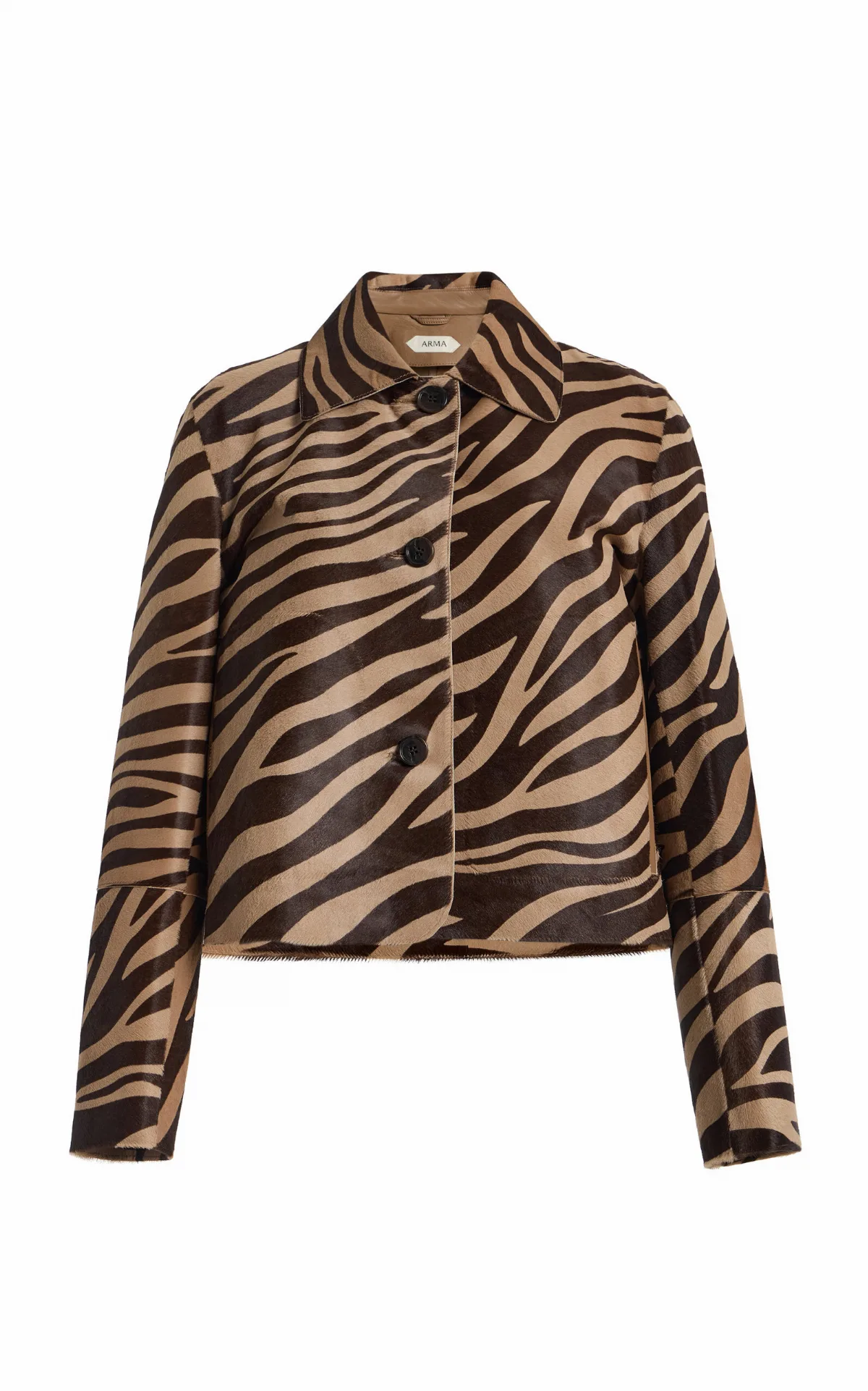 Emy Cavallino Leather Jacket by Arma