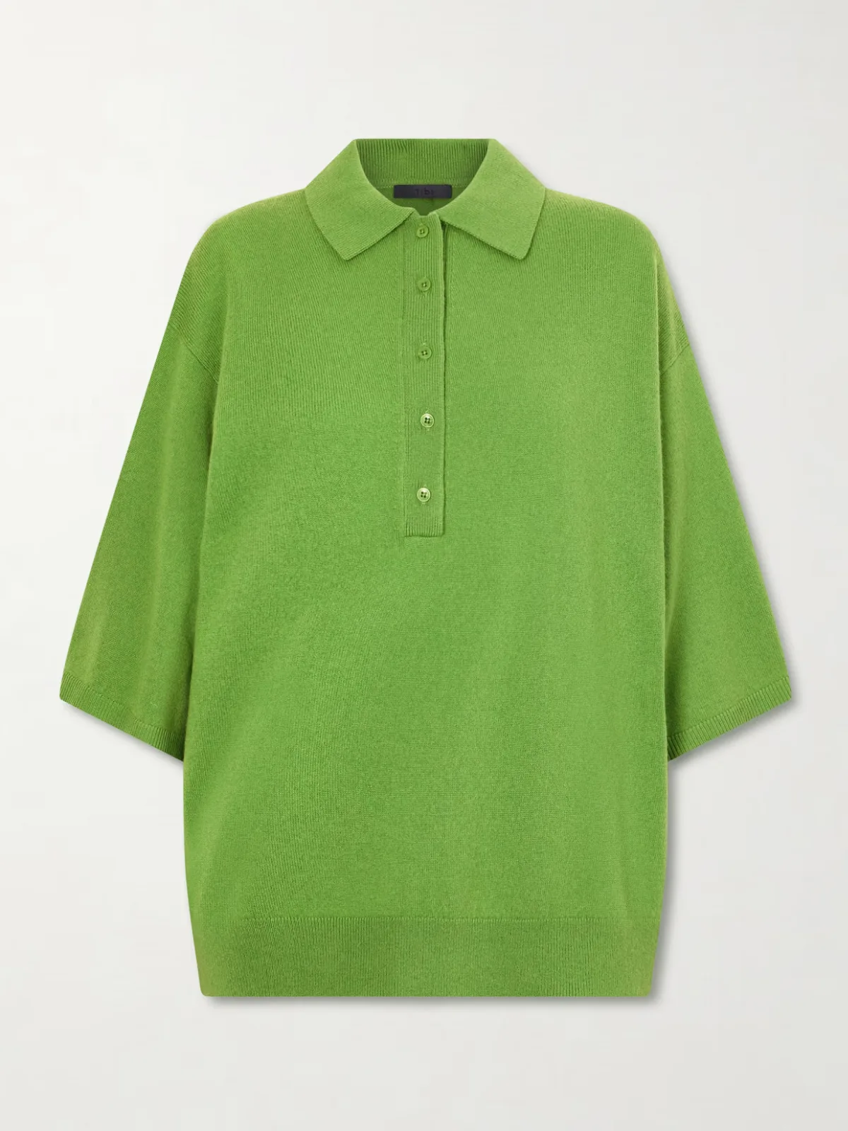 - Wool And Cashmere-blend Polo Shirt -
