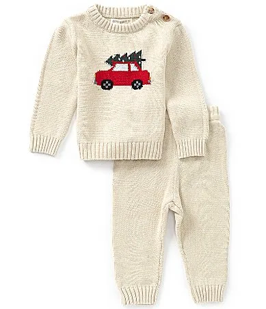 Long Sleeve Holiday Car Pullover Pants Set by Adventurewear 360