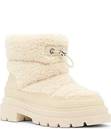 Polar-F Waterproof Faux Fur Toggle Lug Sole Booties by Blondo