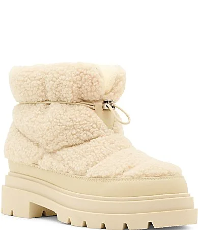 Pya-F Waterproof Faux Fur Toggle Lug Sole Booties by Blondo