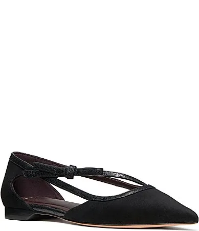 Loop Suede Bow Flats by kate spade