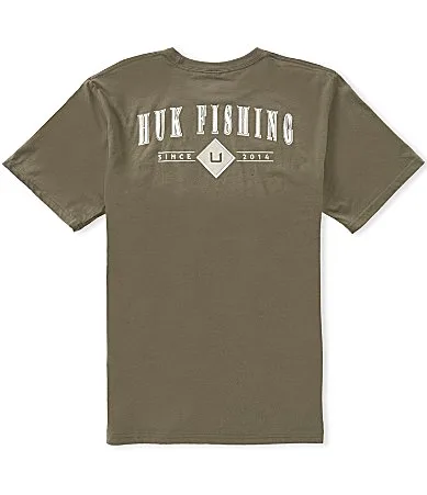 Diamond Short Sleeve T-Shirt by Huk