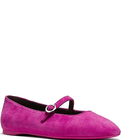 Halo Suede Mary Jane Flats by kate spade