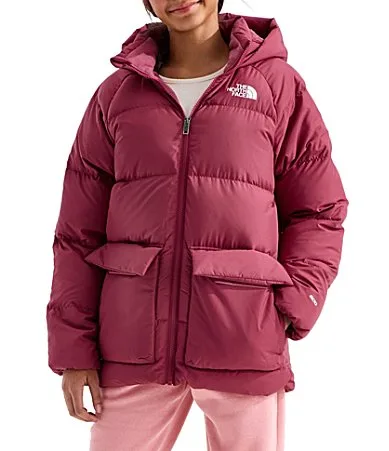 The North Face Clay North Down Fleece Lined Short Hood Parka by The North Face