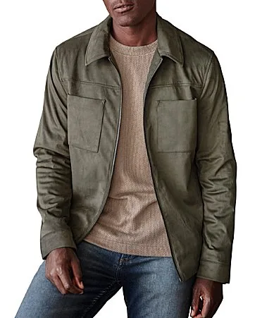 Johnston Murphy Bardwell Full Zip Shirt Jacket by Johnston & Murphy