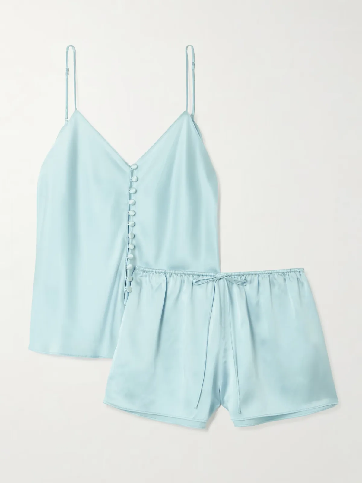 - Etta Silk-satin Pajamas -