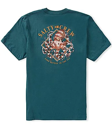 Octopod Short Sleeve T-Shirt by Salty Crew