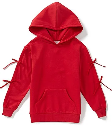 Bow Long Sleeve Hoodie by GB