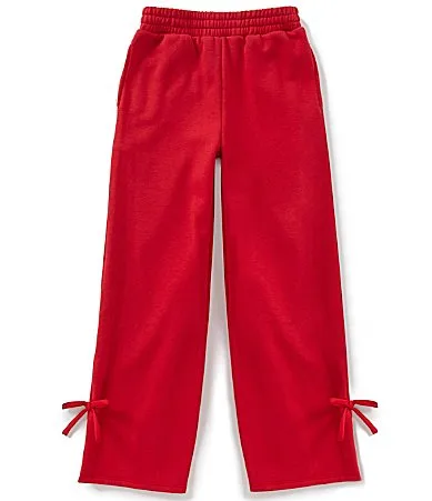Bow Detail Wide Leg Sweatpants by GB