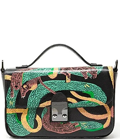 Amantis Tiger Snake Crossbody Bag by Min & Mon