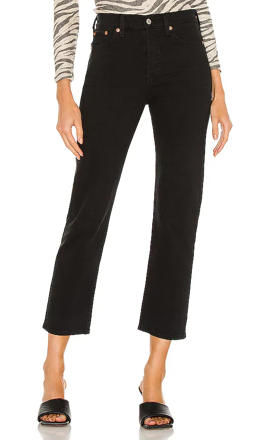 Wedgie Straight Ankle Jeans by Levi's