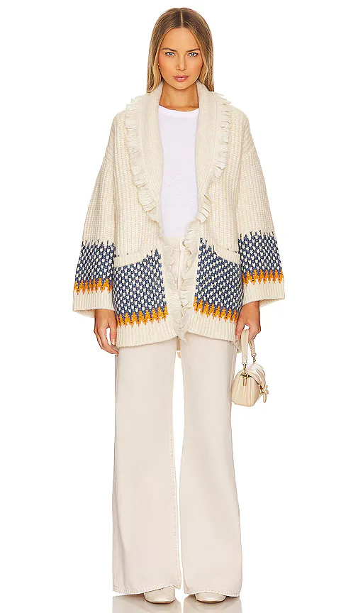 Malena Chunky Fairisle Cardigan