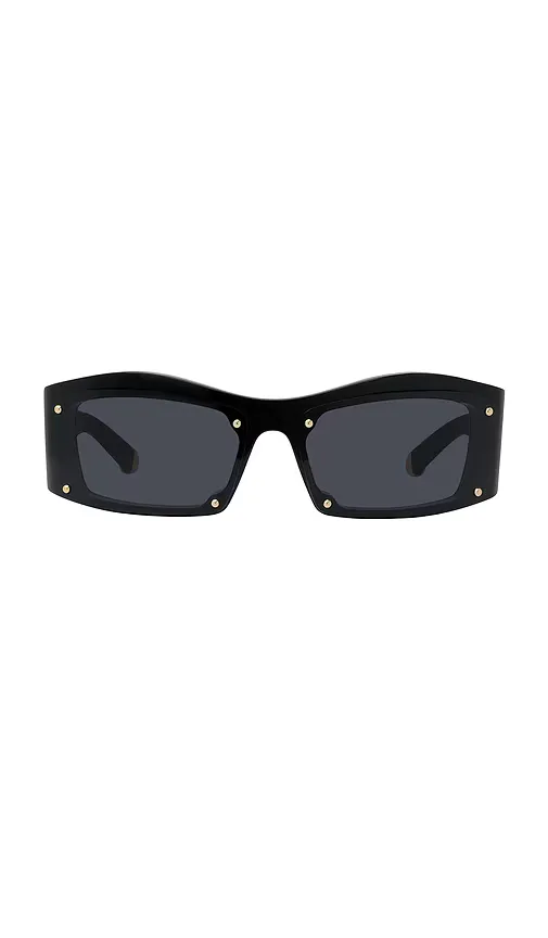 Medallion Rectangular Sunglasses by Stella McCartney