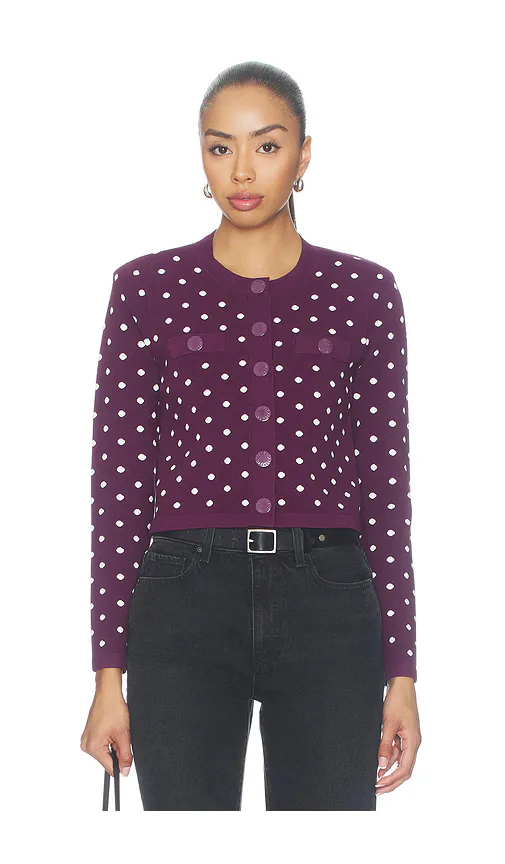 Kota Jacquard Cardigan by L'AGENCE