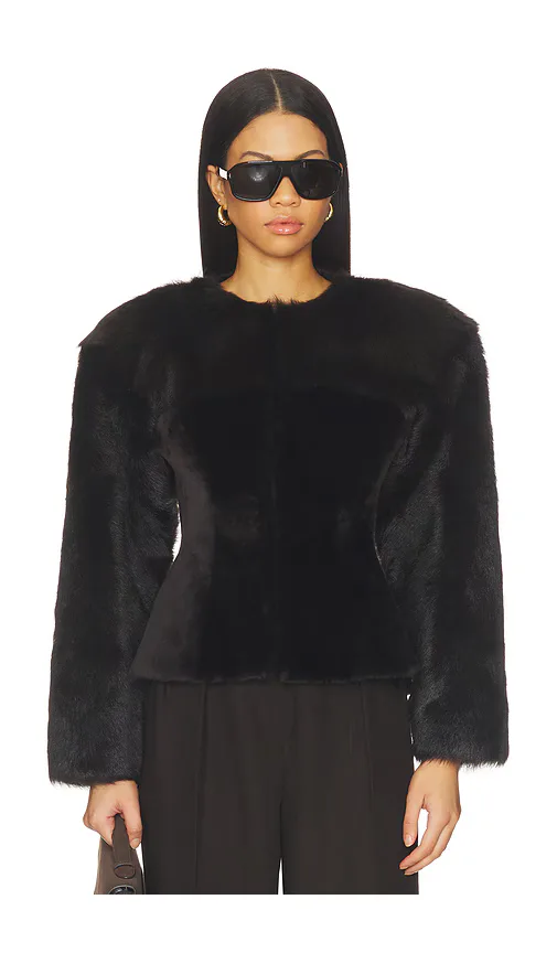Fur Jacket by Magda Butrym