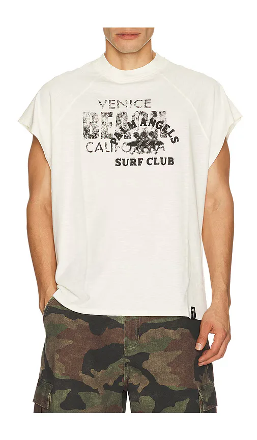 Surf Club Regular Tee by Palm Angels