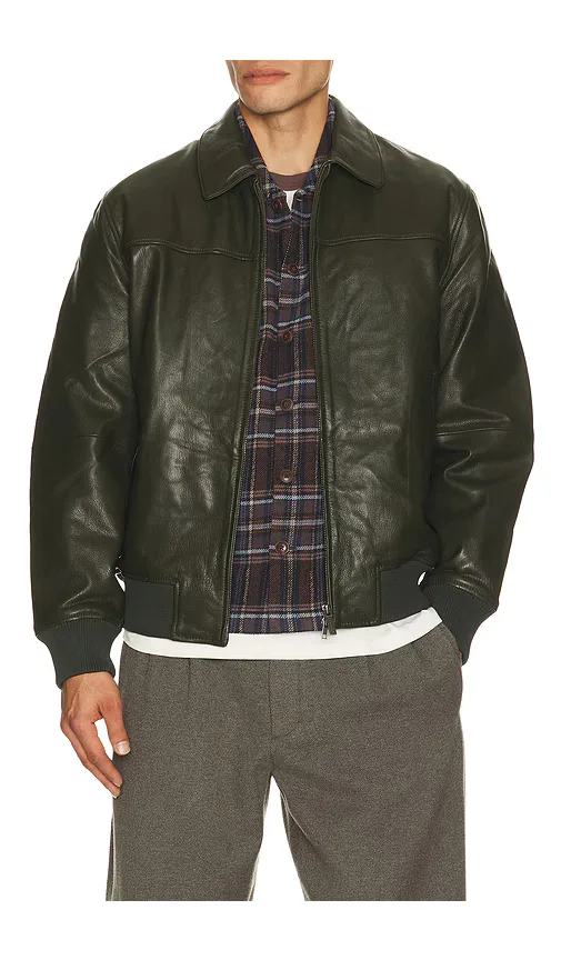 Leather Varsity by Les Deux