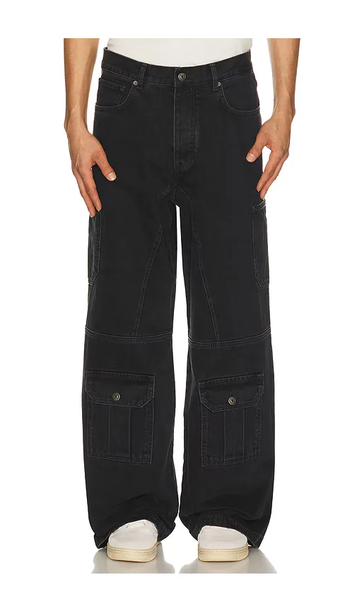 Half Arrow Cargo Slouchy Jeans by Off-White