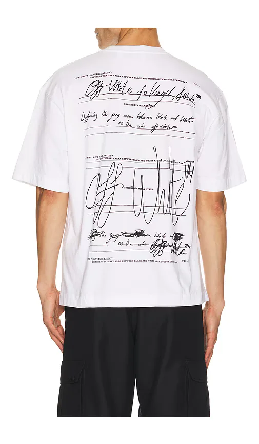 Stroke Skate Short Sleeve Tee by Off-White