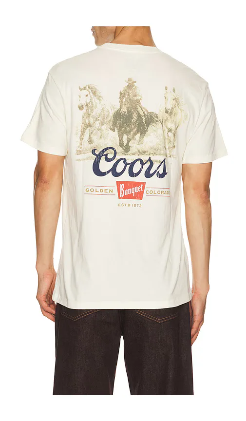Coors Banquet Tee by The Forecast Agency