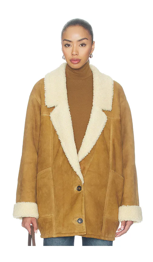 Noelle Shearling Coat by Nili Lotan
