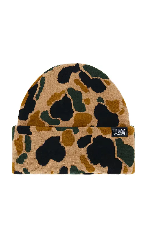 Duck Camo Beanie by Autumn Headwear