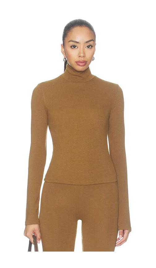 Lauren Long Sleeve Turtleneck Top