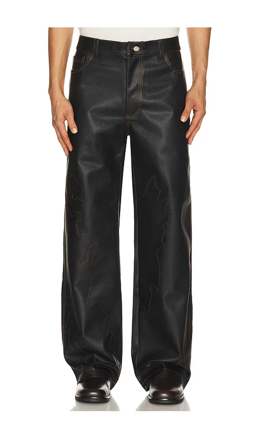 Leather Pants by Pas Une Marque