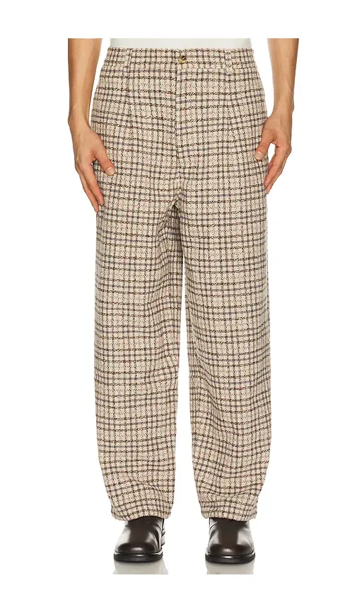 Check Trousers by Pas Une Marque