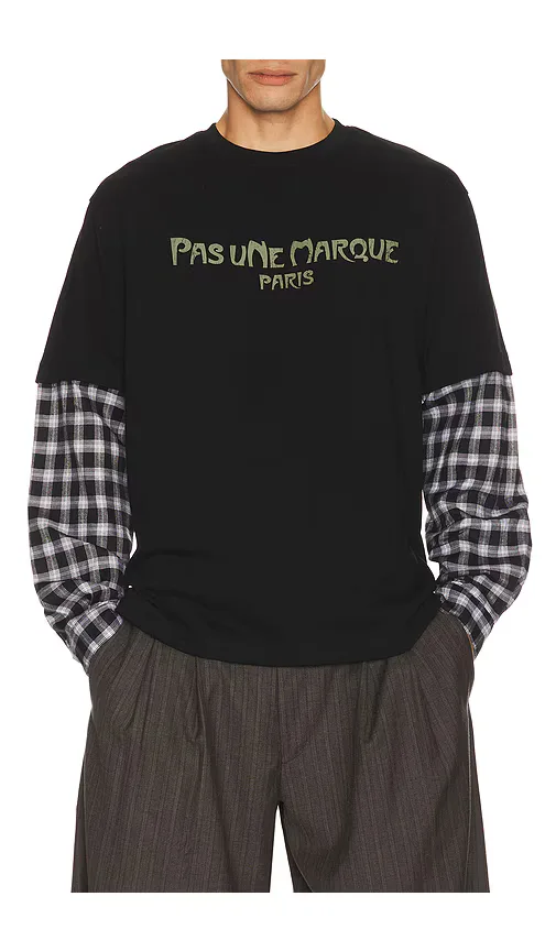 Metropolitan Long Sleeve Tee by Pas Une Marque